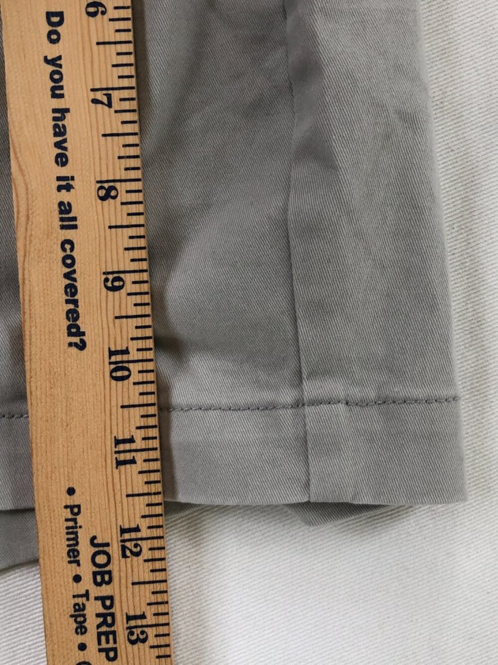 Asymetric Wrap Front Cargo Skort Grey Small Gorpcore - Picture 6 of 7
